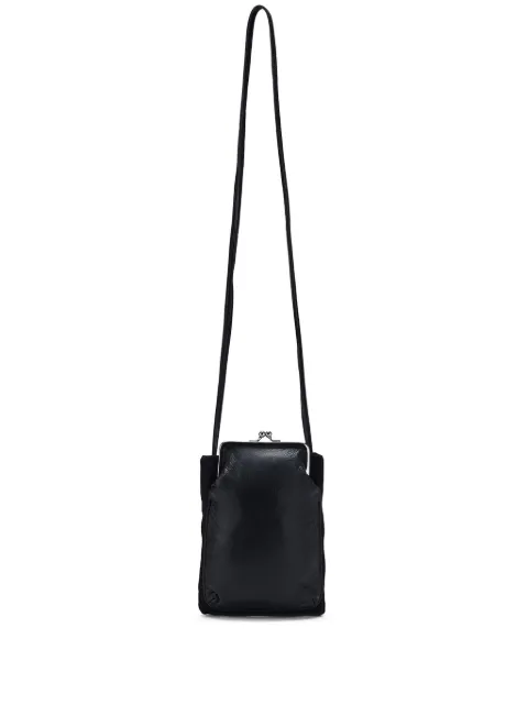 Y's mini frame-clasp cross-body bag