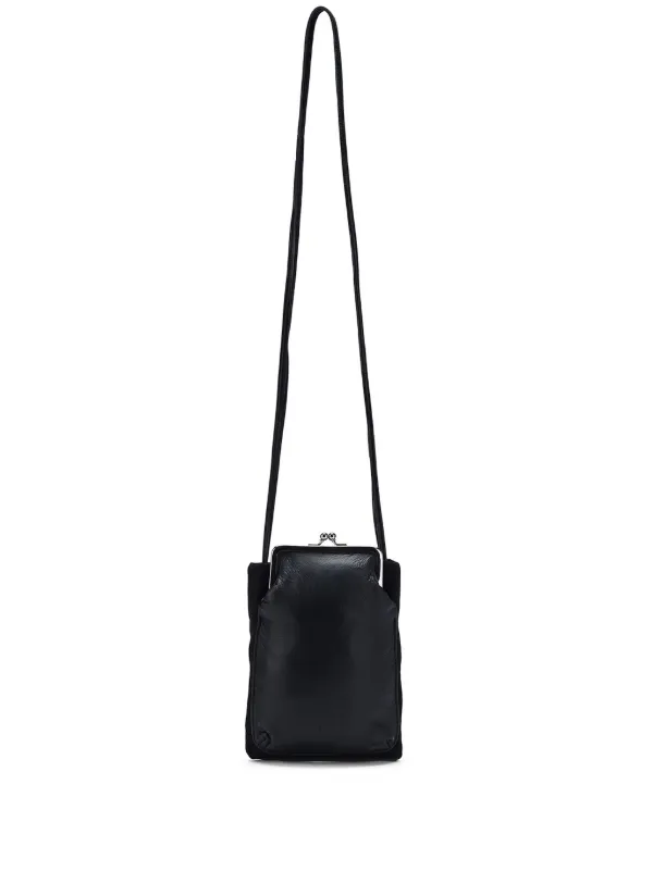 Y's Mini frame-clasp cross-body Bag Black FARFETCH
