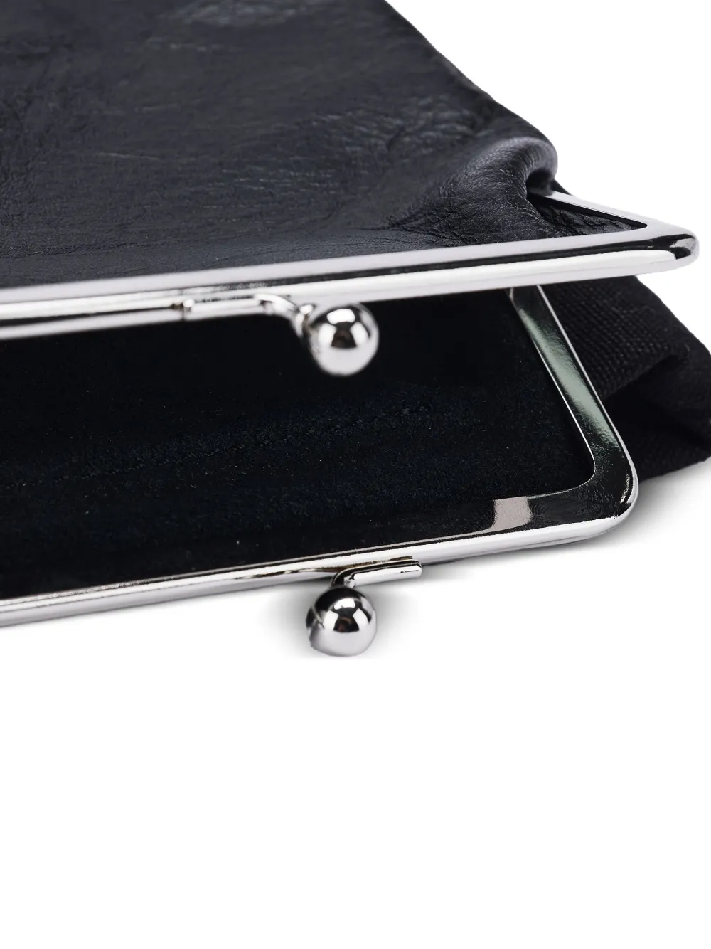 Y's Kleine crossbodytas met gesp Zwart