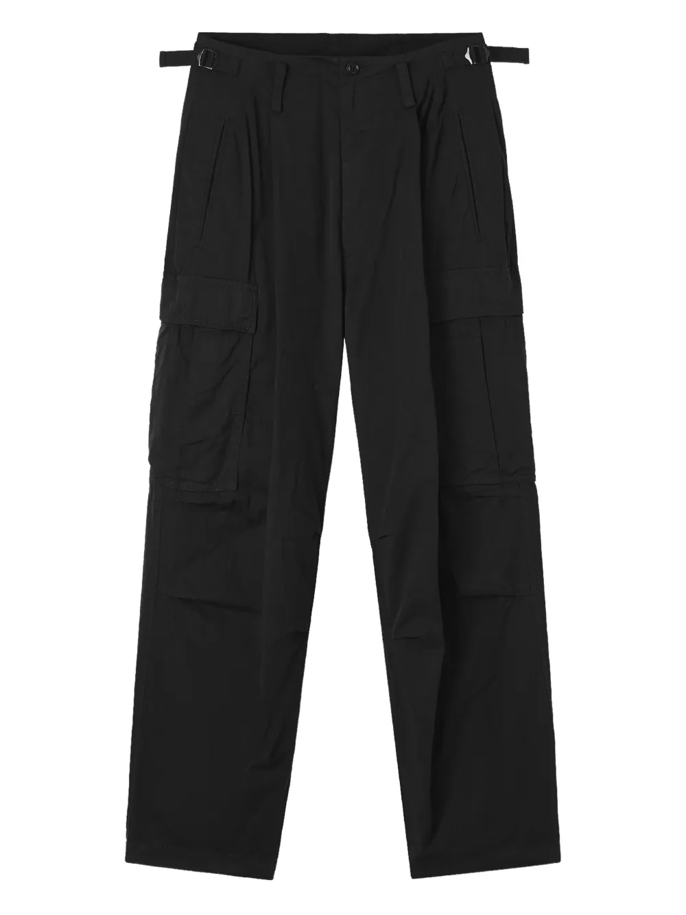 Y's Cargo-pocket Trousers In Black