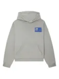We11done graphic-print hoodie - Grey