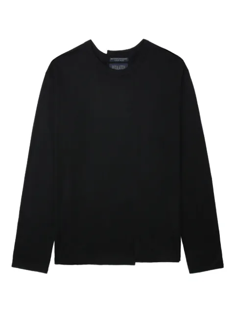 Yohji Yamamoto long-sleeve wool T-shirt