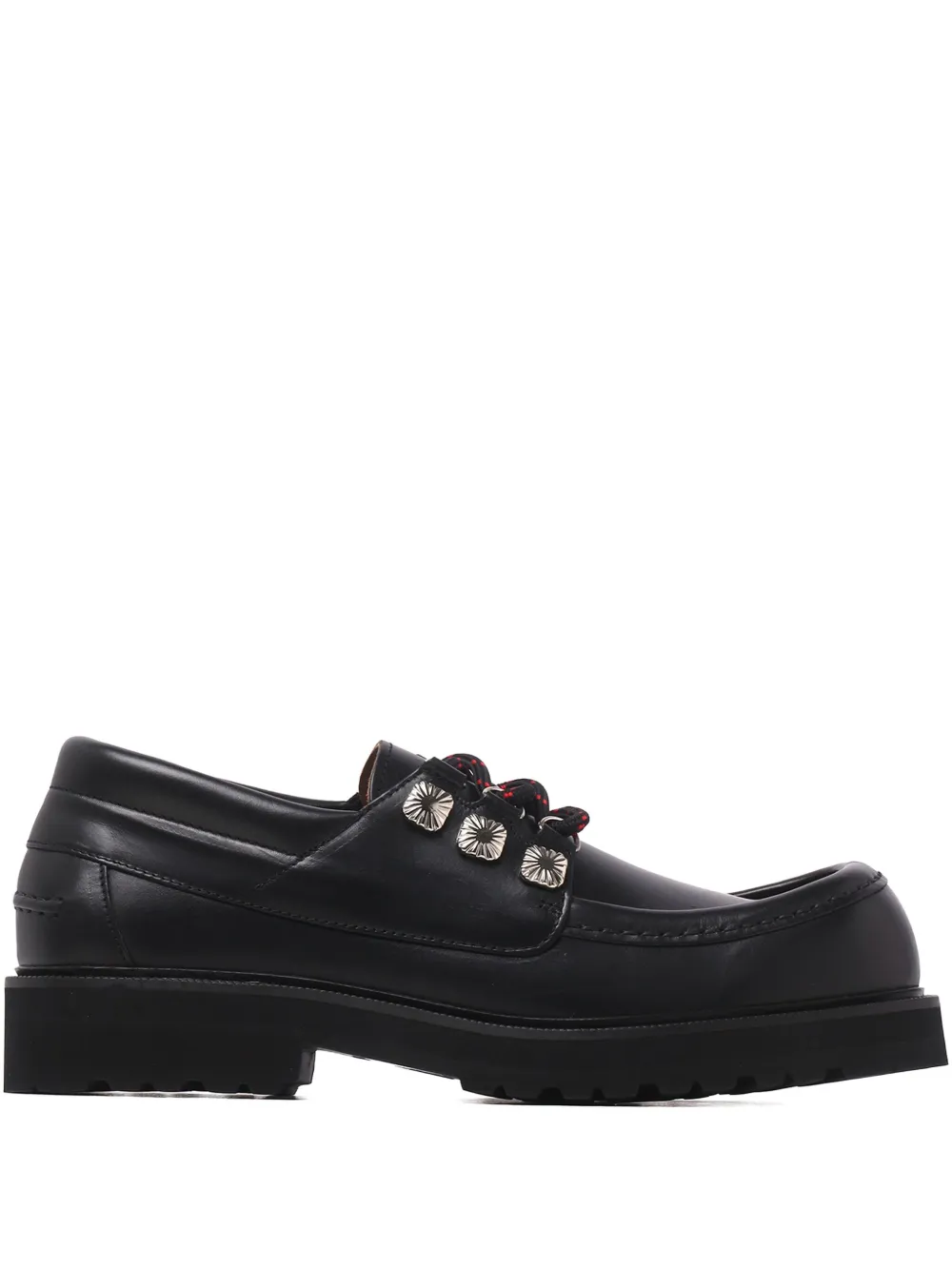 Toga leather shoes Black
