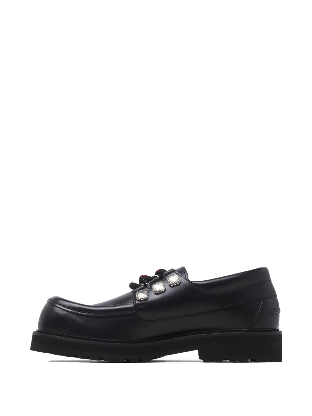 Toga leather shoes Black
