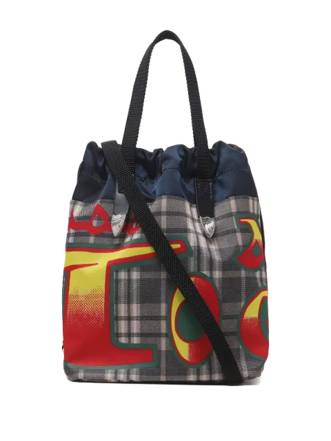 Toga graphic-print drawstring tote bag