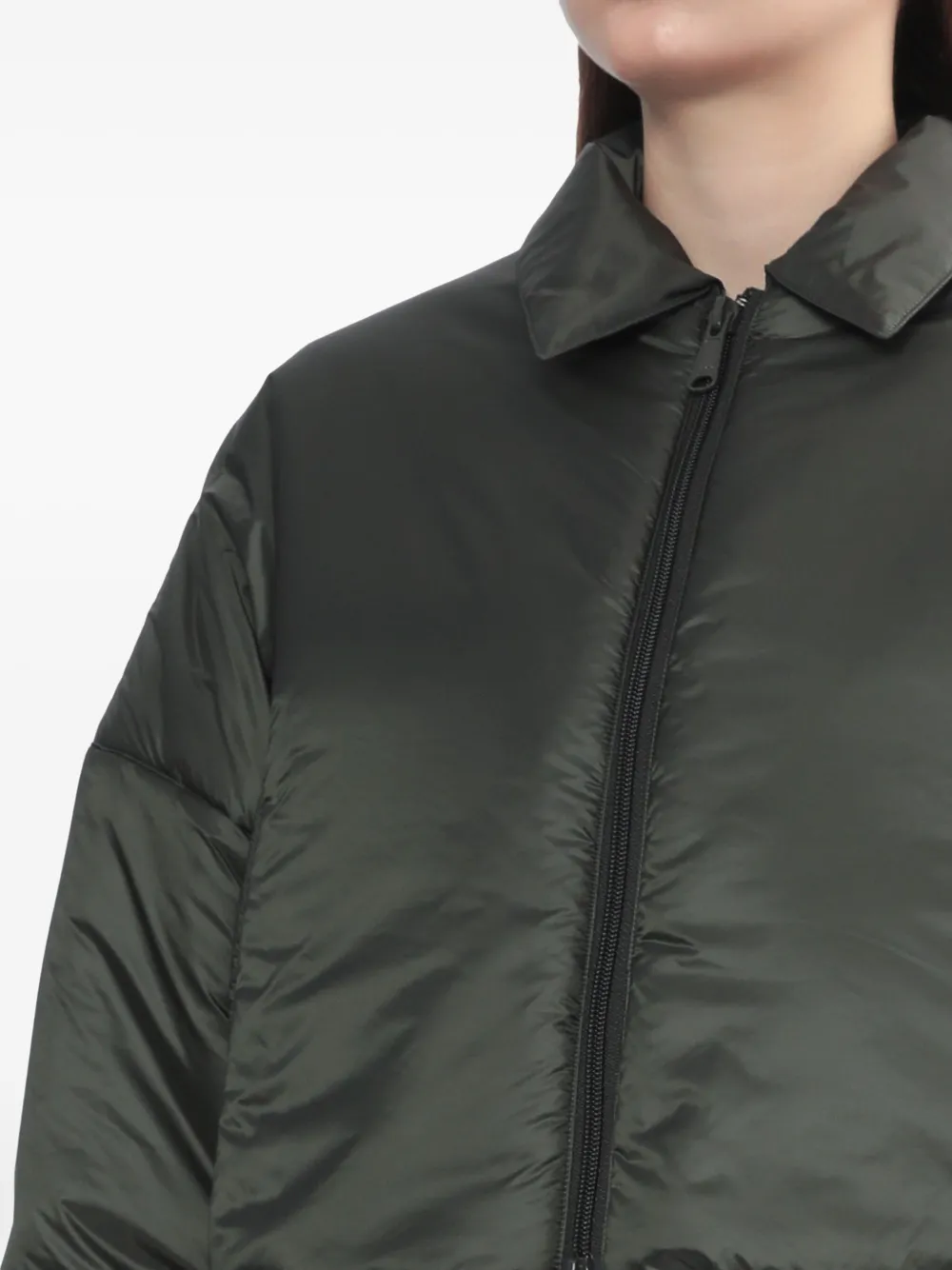 Y's Cropp Zip-front Jacket In Gray