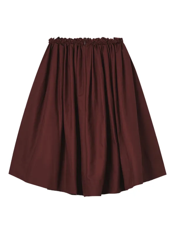 q*e様 SHUSHU/TONG スカート SHUSHU/TONG: Women's Low Waist A-Shape Skirt (Black) | DSML