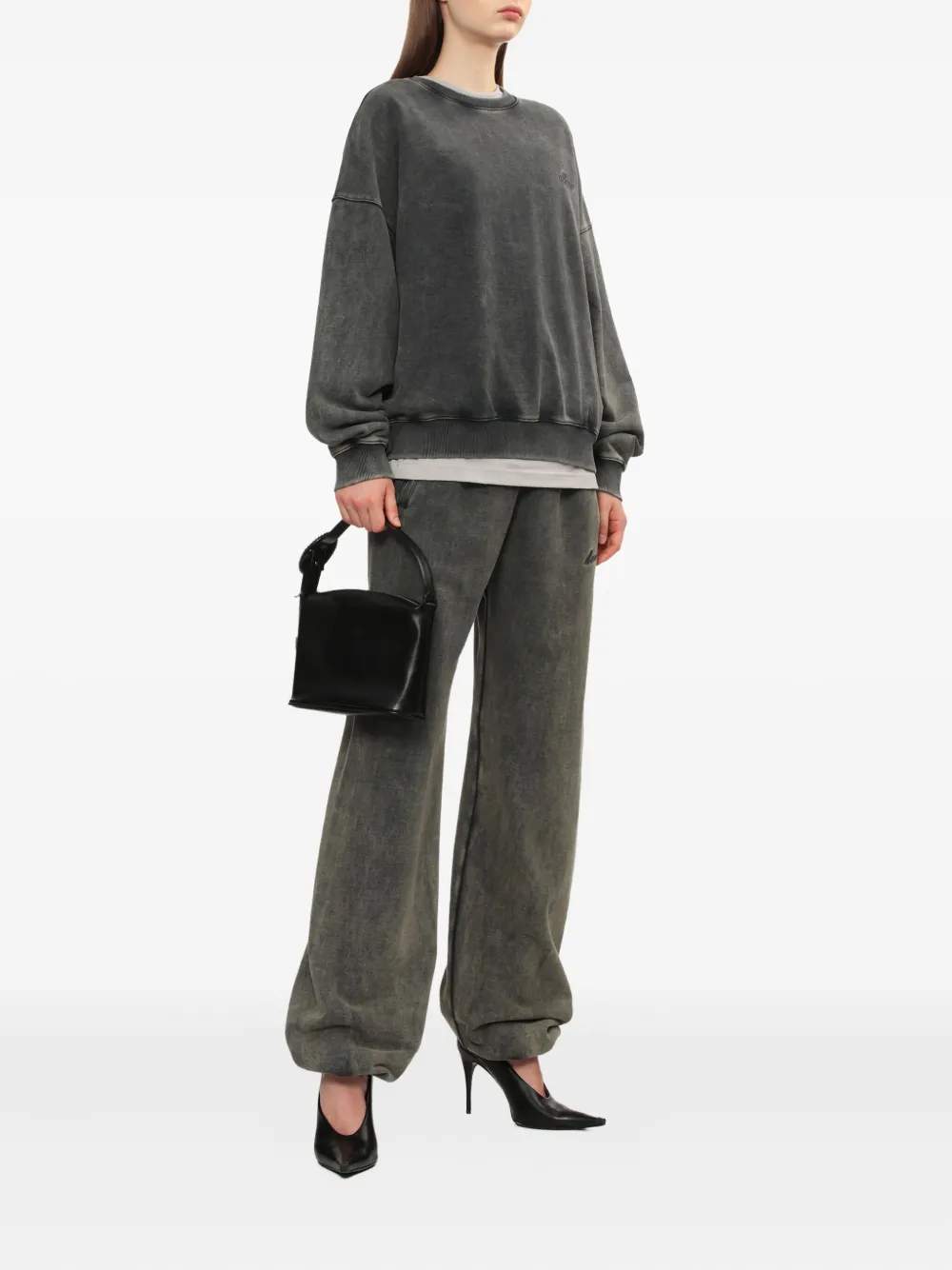 We11 Done Graphic-print Cotton T-shirt In Gray