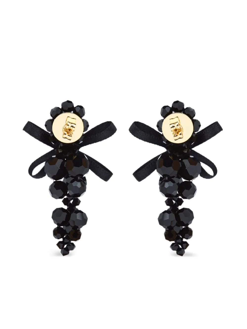 Simone Rocha Petite oorbellen met strik - Goud