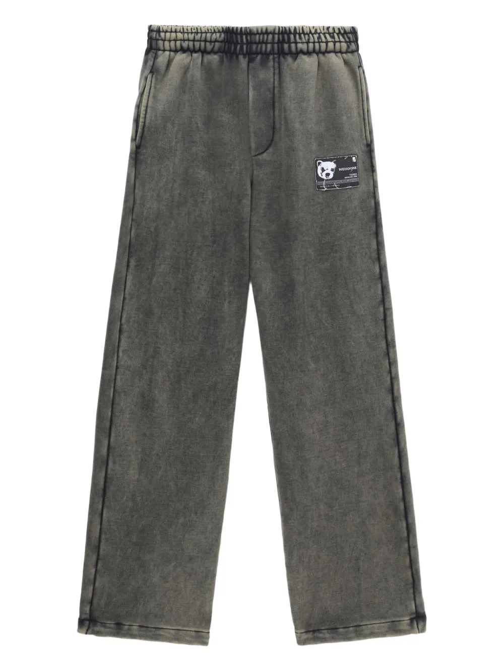 We11done patch-pockets track pants | Grey | Image 1