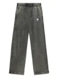 We11done patch-pockets track pants - Grey