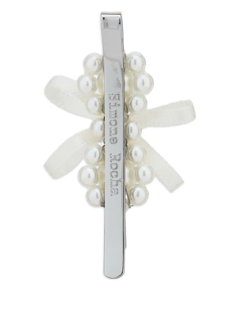 Simone Rocha pearl bow hair clip | Image 2