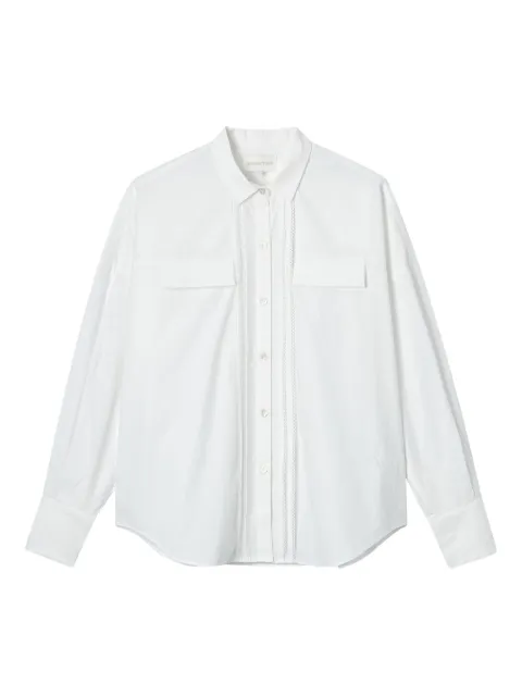 SHUSHU/TONG front-inserts cotton shirt