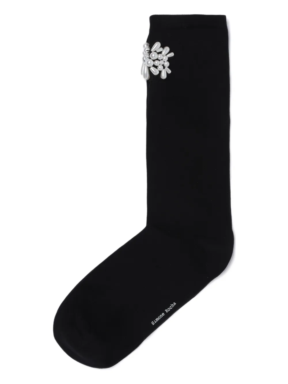 Simone Rocha pearl-embellished socks | Black | Image 1