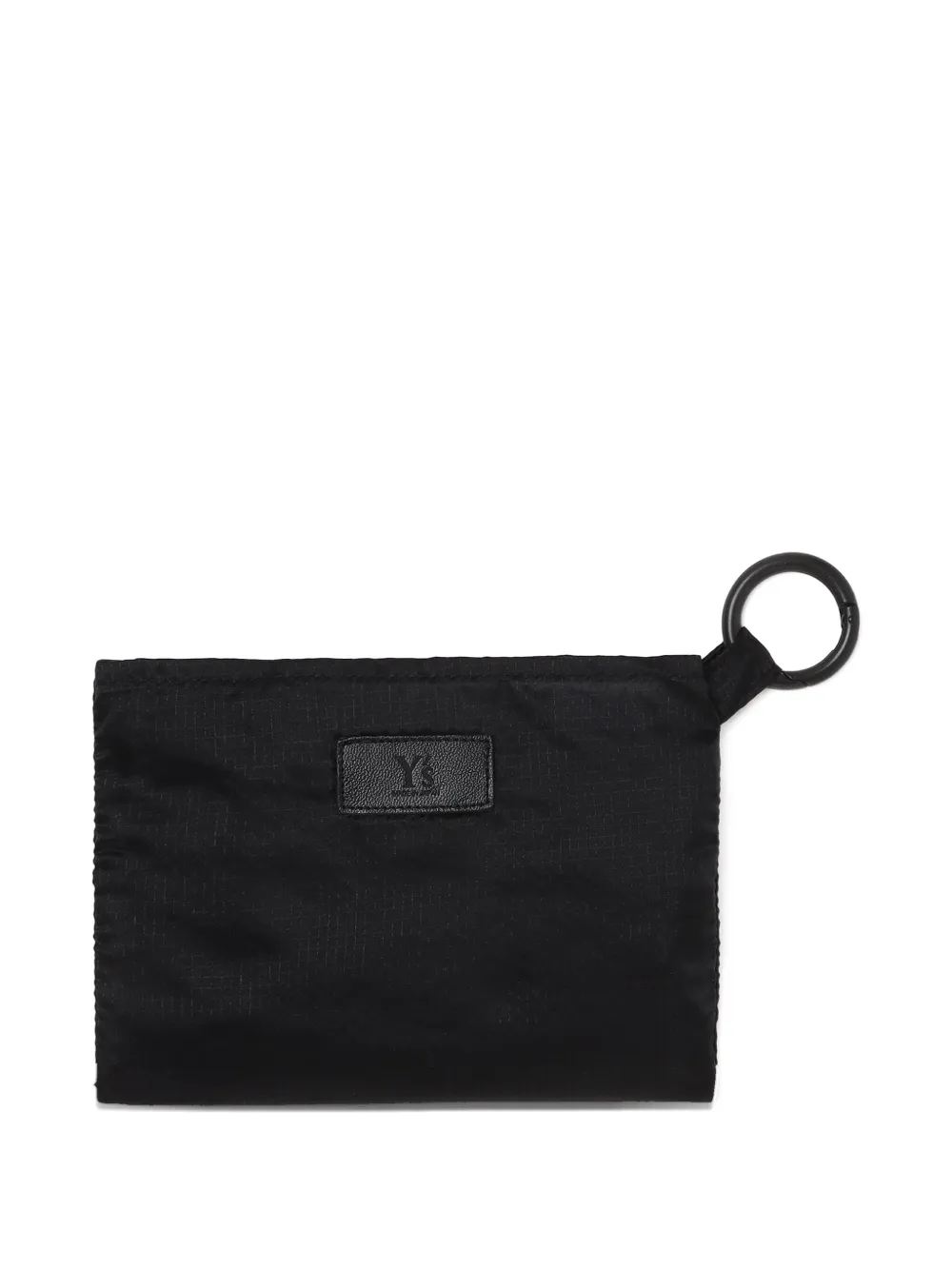 Y's Rope-print Handbag In Black