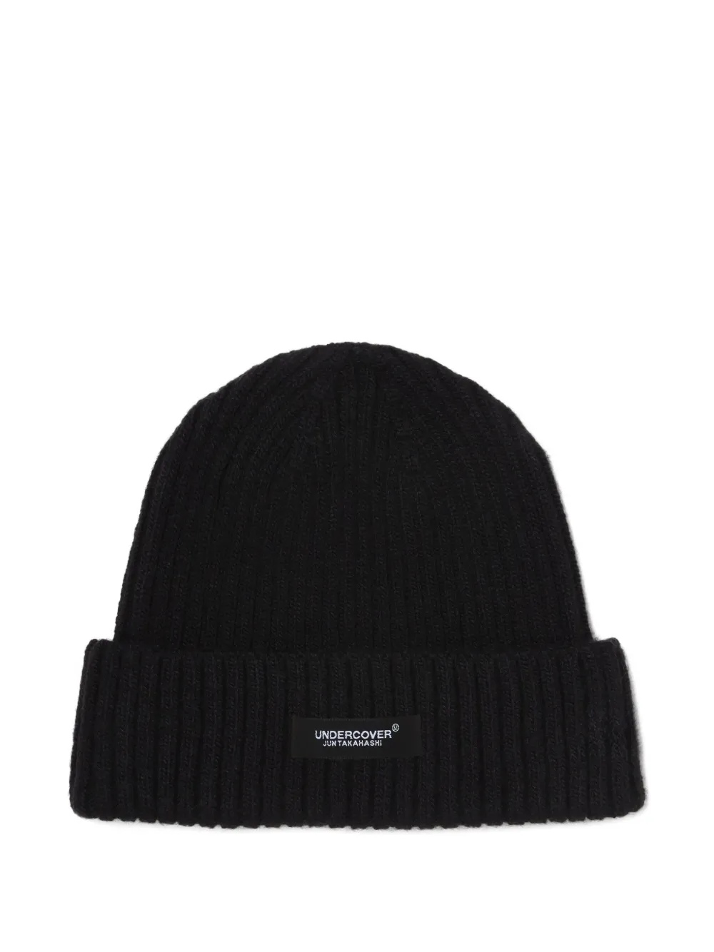 Undercover ribbed beanie | Black | Image 1