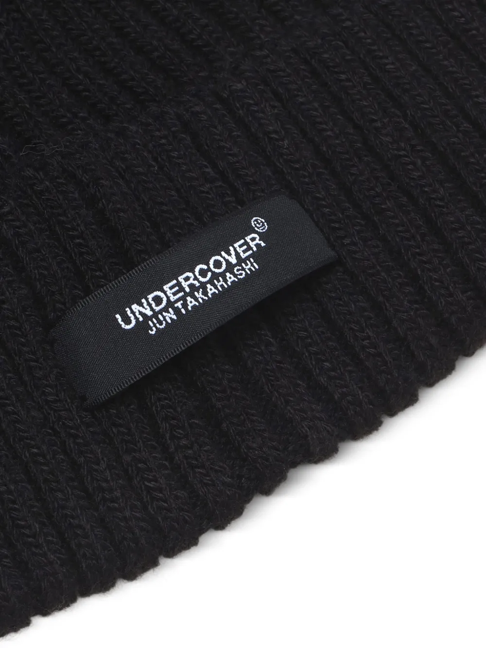 Undercover Geribbelde muts Zwart