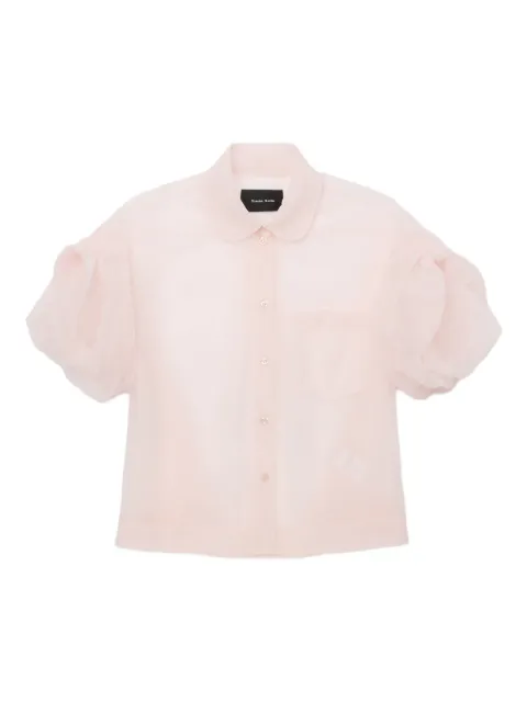 Simone Rocha puffed-sleeve collared shirt