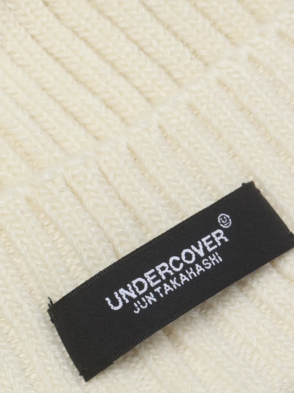 Undercover Ribbed Beanie In Metallic