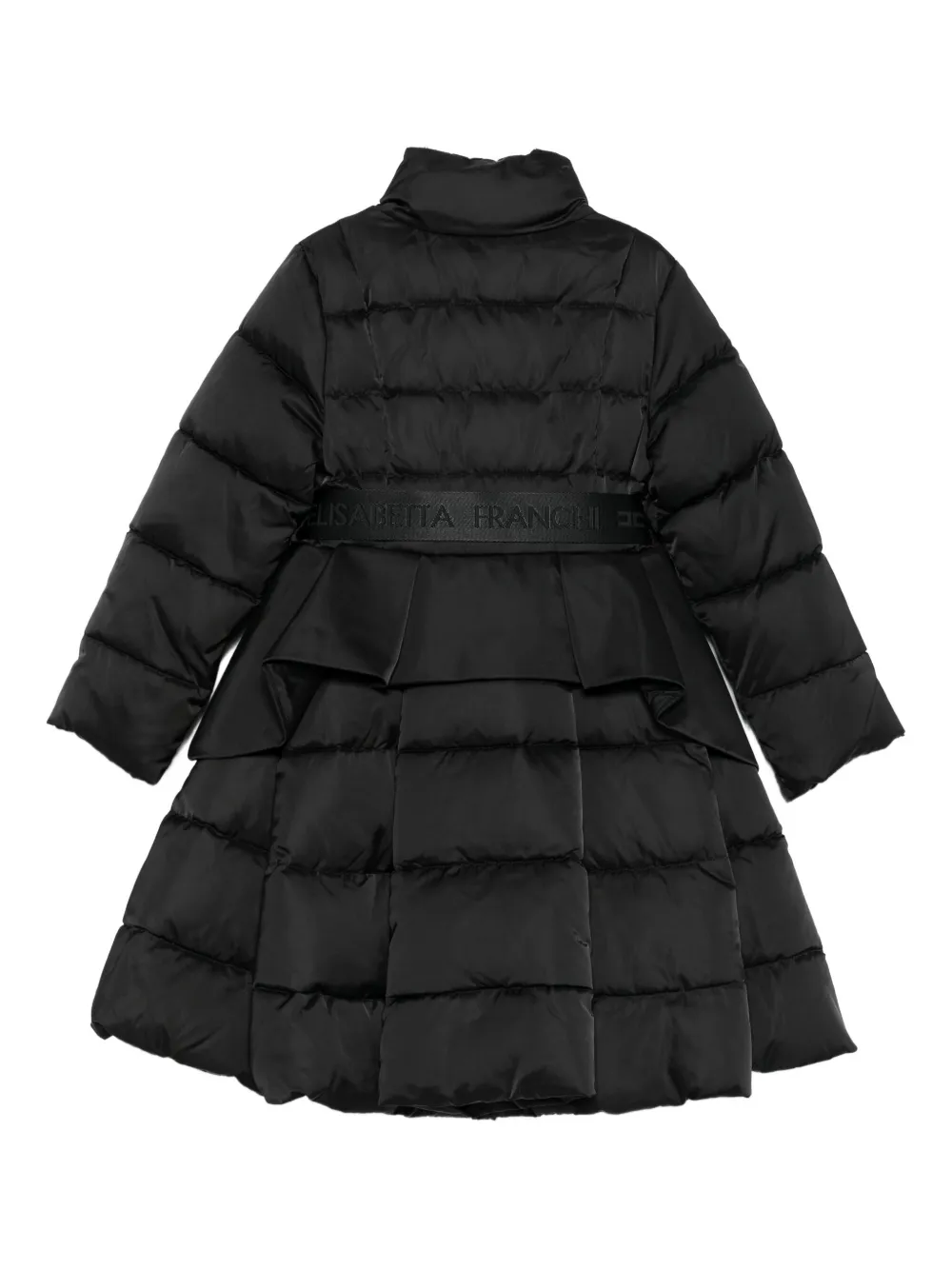 Elisabetta Franchi La Mia Bambina ruffle-detail padded coat | Padded Coats | Image 2