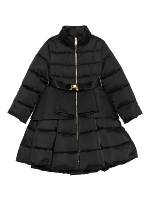 Elisabetta Franchi La Mia Bambina ruffle-detail padded coat