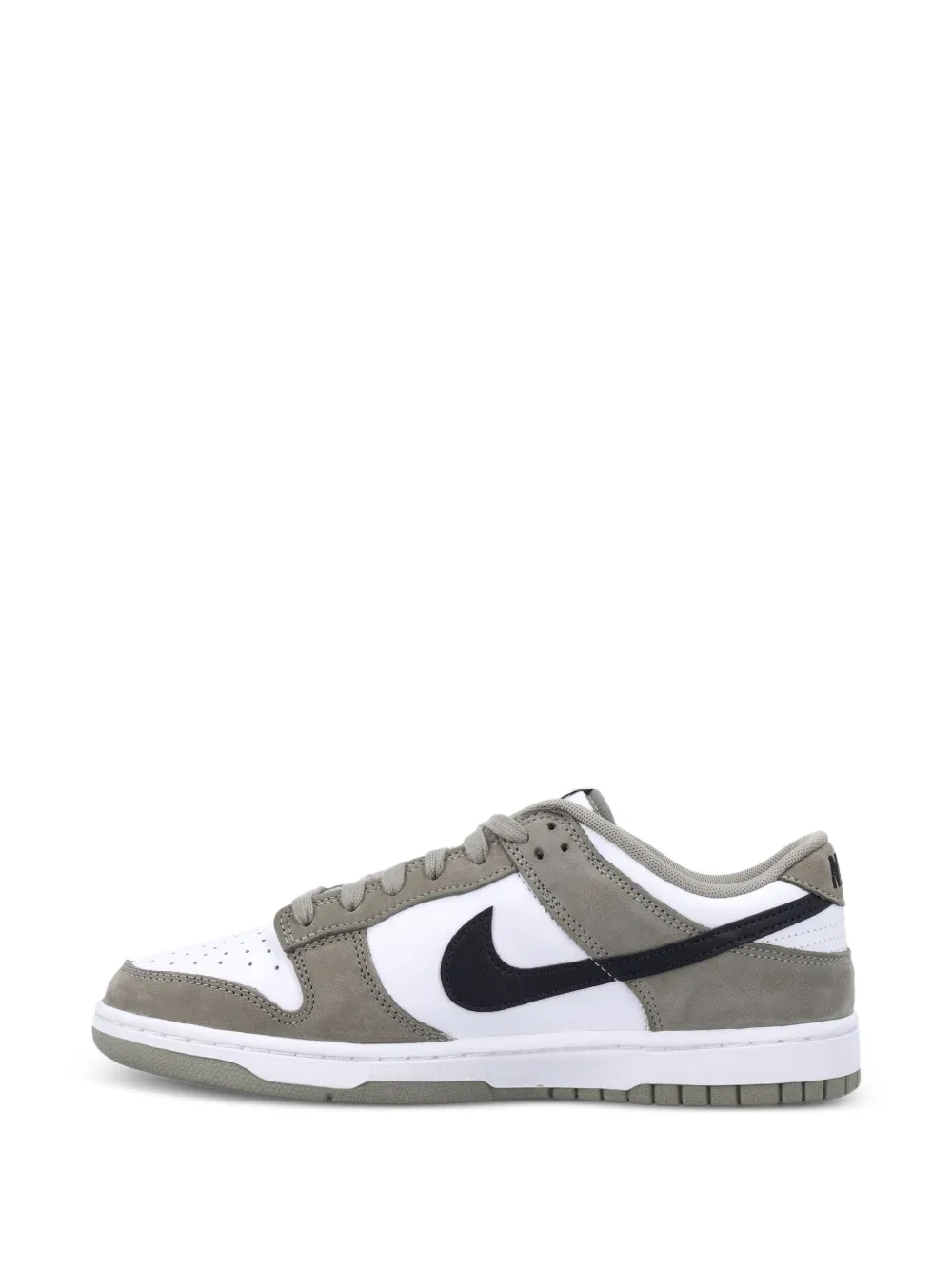 Nike Dunk Low suede leather sneakers White