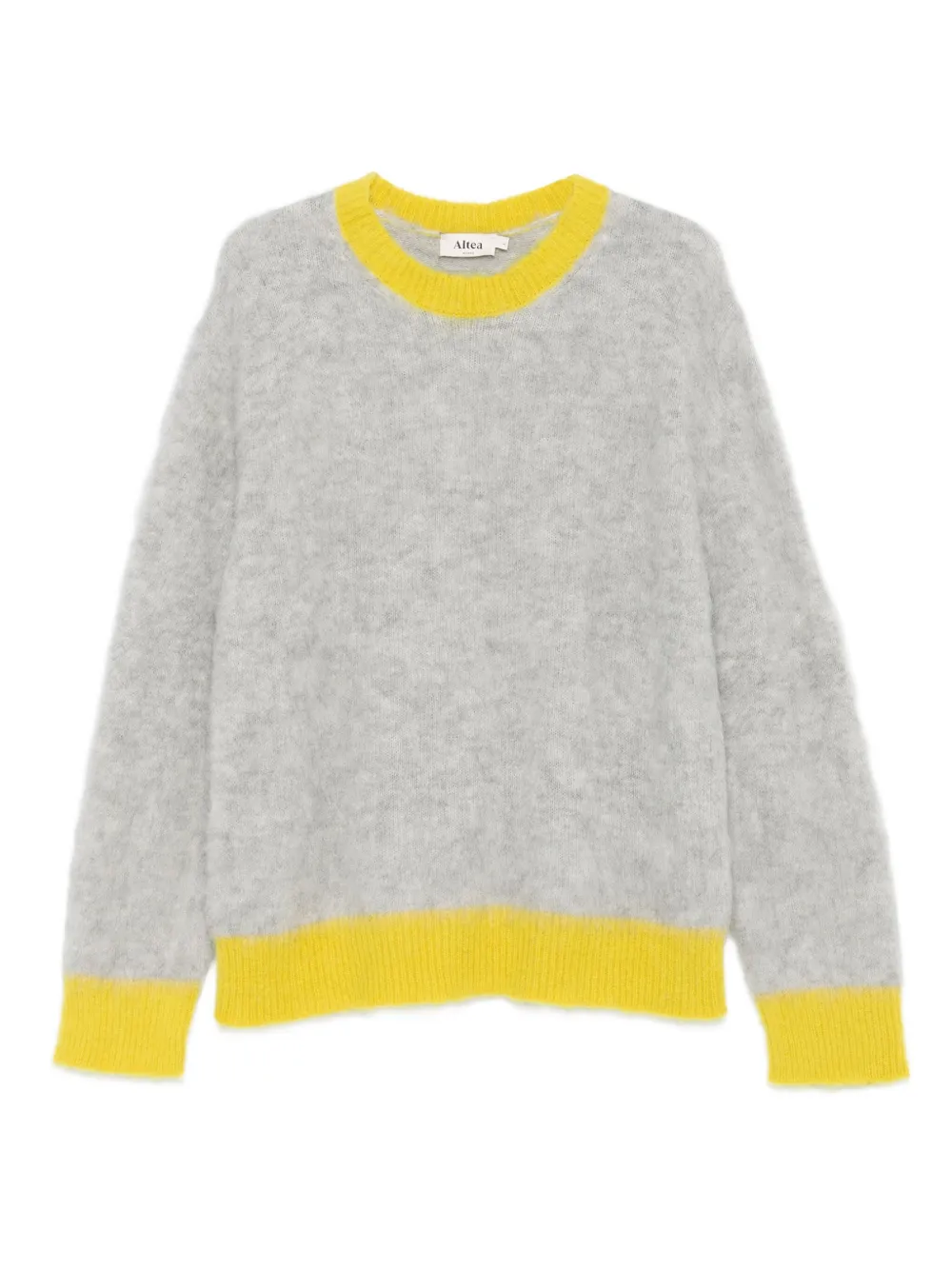 Altea brushed-texture sweater | Grey | Image 1