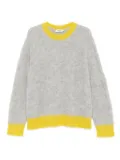Altea brushed-texture sweater - Grey