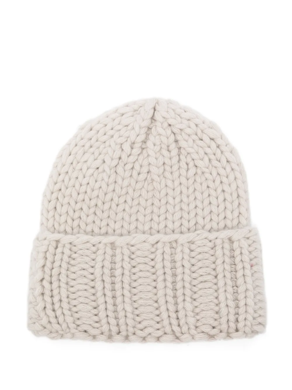 Liska Beanie mit Zopfmuster | Nude | Image 1