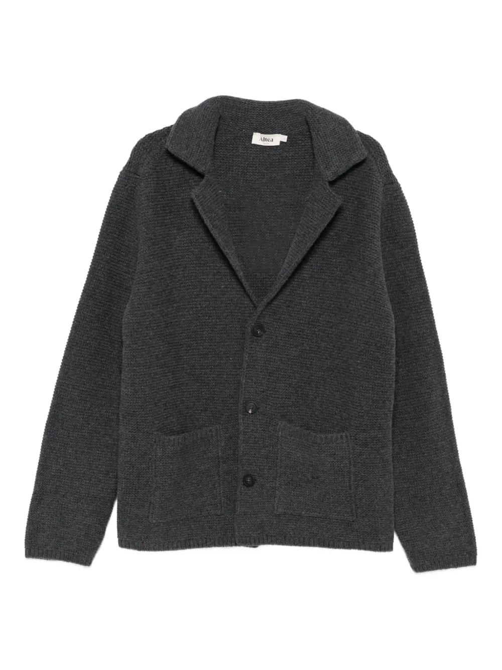Altea patch-pocket buttoned cardigan | Grey | Image 1