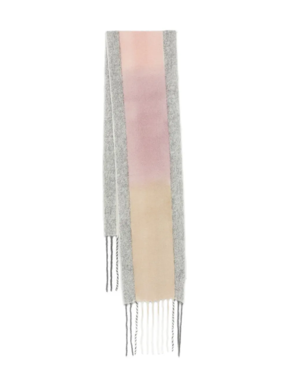 Altea fringed-edge scarf | Grey | Image 1