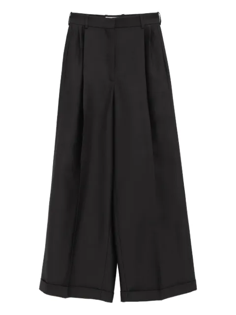 LOEWE pleated-cuffed trousers