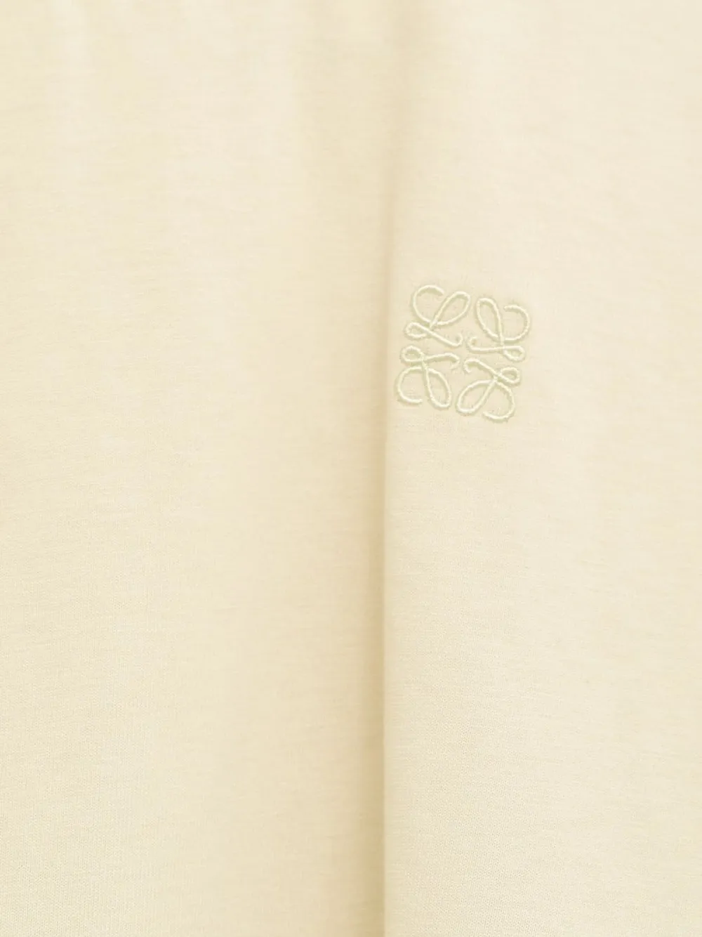LOEWE T-shirt met borduurwerk Beige