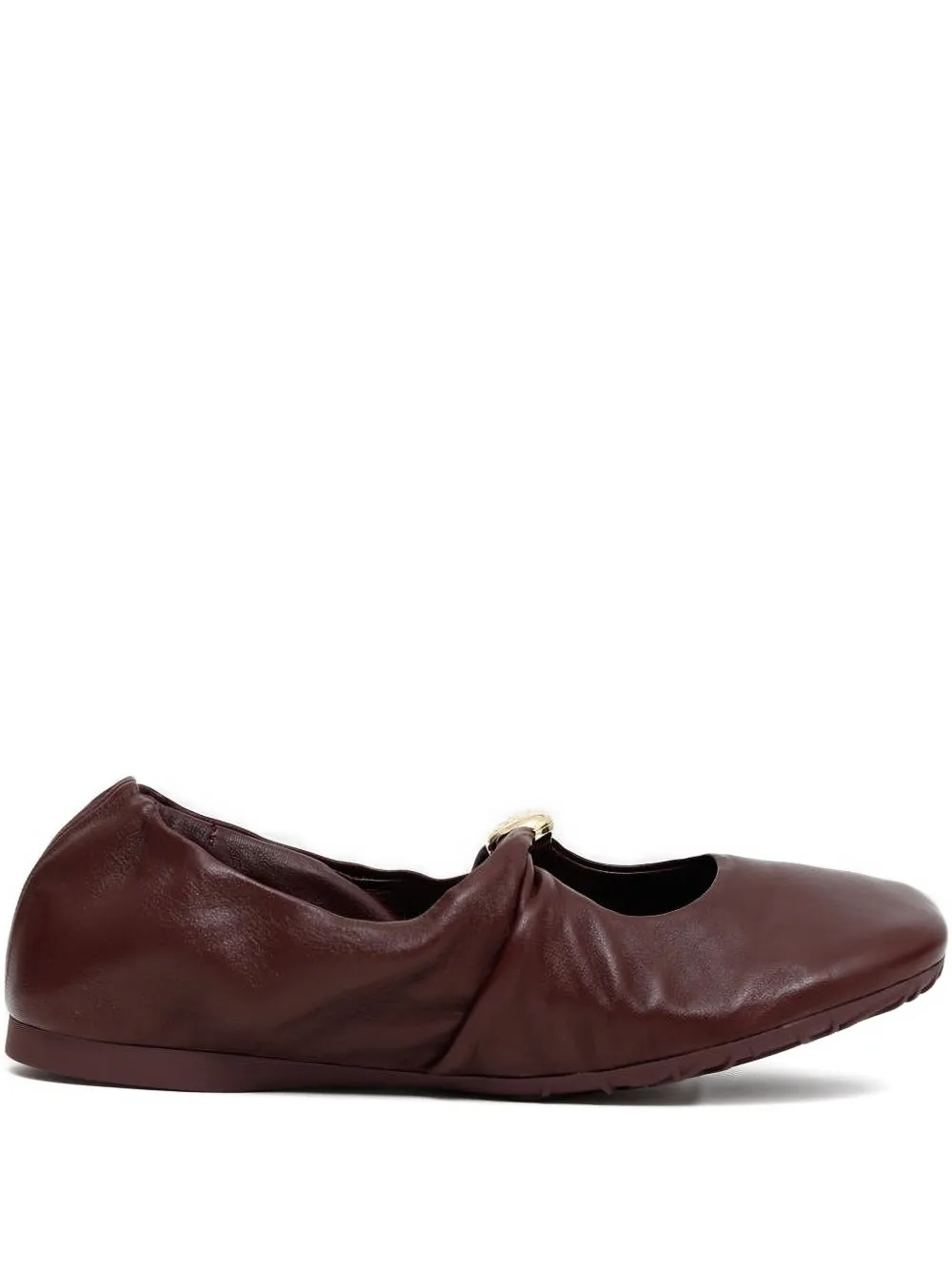 LOEWE twisted-buckle ballet flats | Image 1