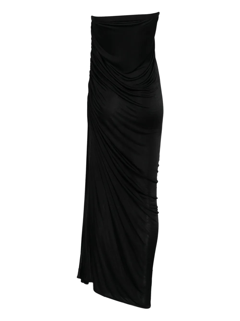 Rick Owens Lilies Gedrapeerde maxi-rok - Zwart