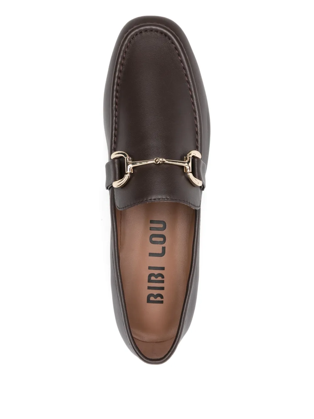 Bibi Lou Loafers met gesp Bruin