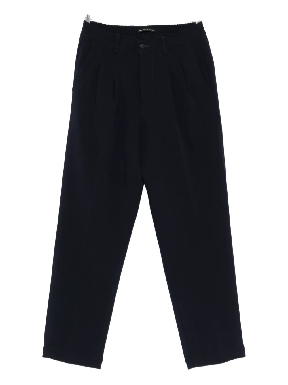 Low Brand pleated straight-leg trousers - Blu