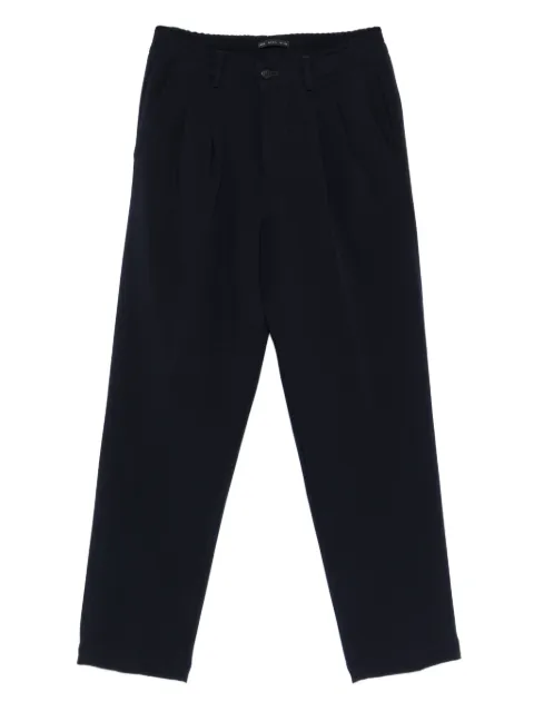 Low Brand pleated straight-leg trousers