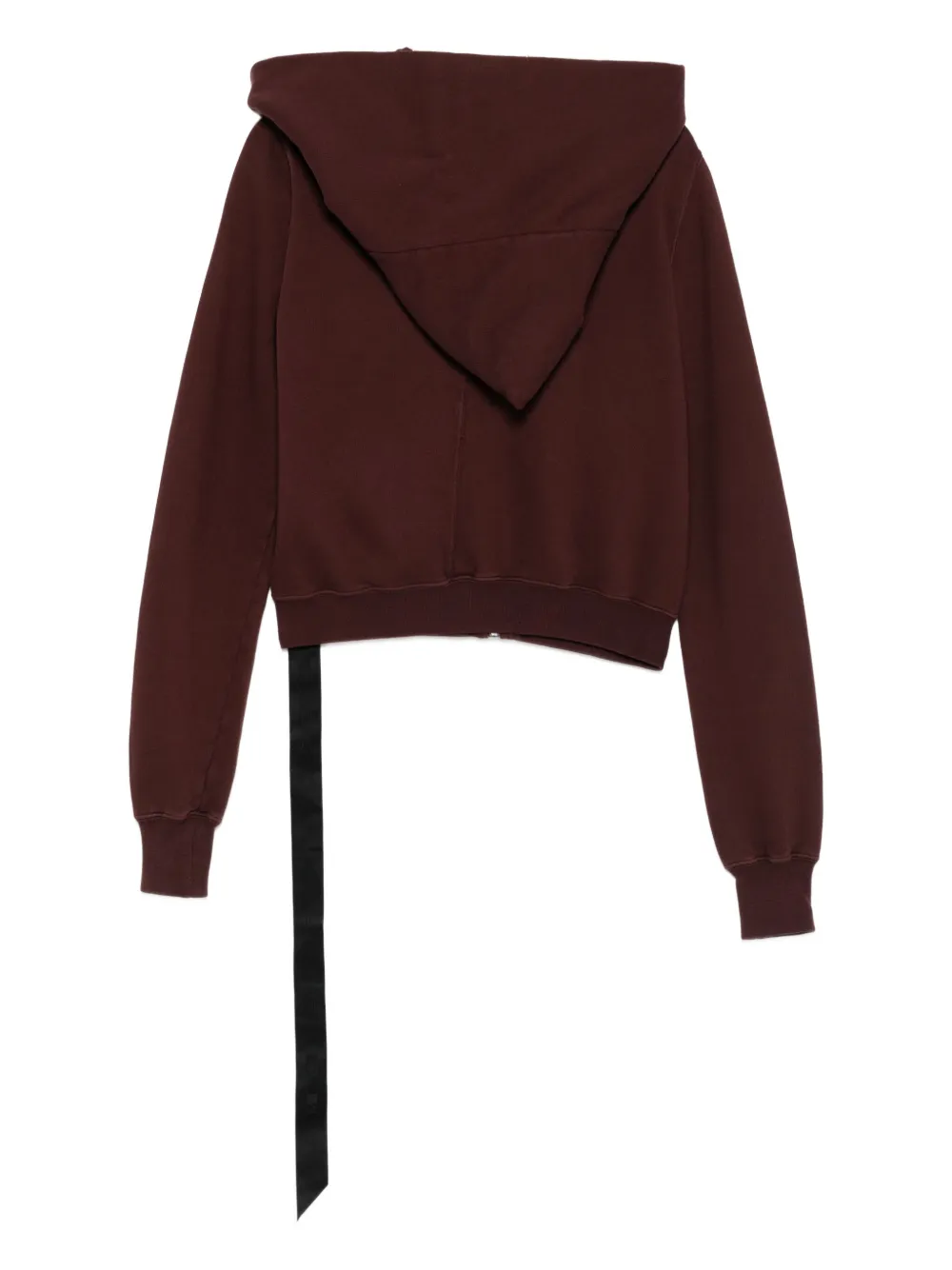Rick Owens DRKSHDW zip-up hoodie - Rood