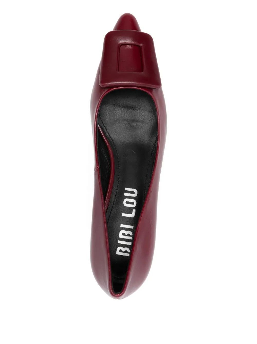 Bibi Lou 45 mm leren pumps met hak Rood