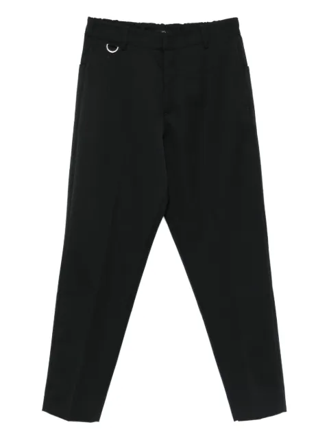Low Brand ring-detail straight-leg trousers