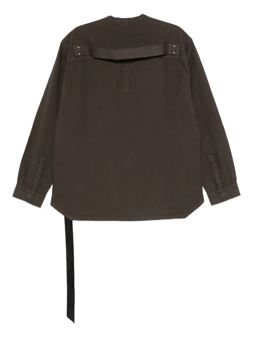 Rick Owens DRKSHDW button-fastening cotton shirt - Bruin