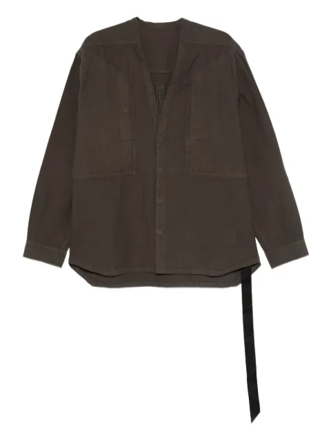 Rick Owens DRKSHDW button-fastening cotton shirt