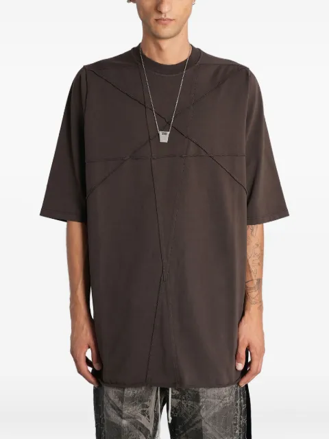 Rick Owens DRKSHDW playera con detalle de costuras