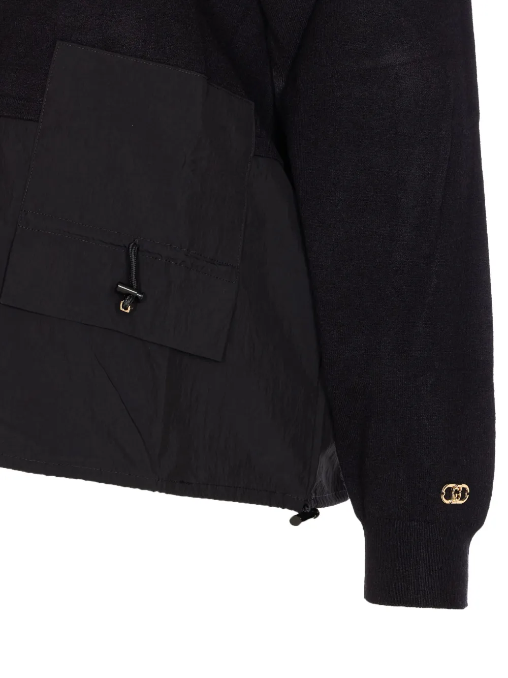 LIU JO Sweater met ronde hals Zwart