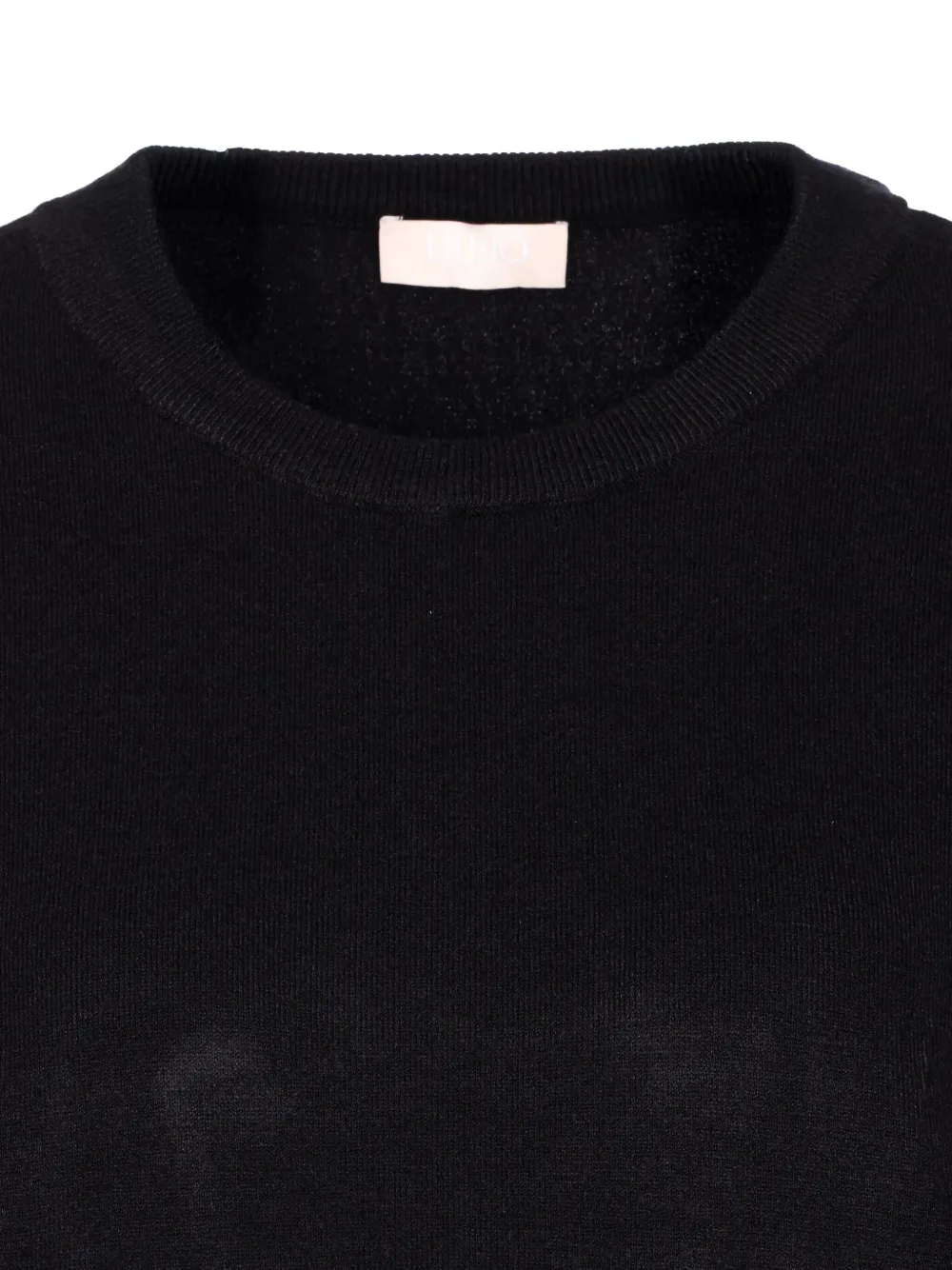 LIU JO Sweater met ronde hals Zwart