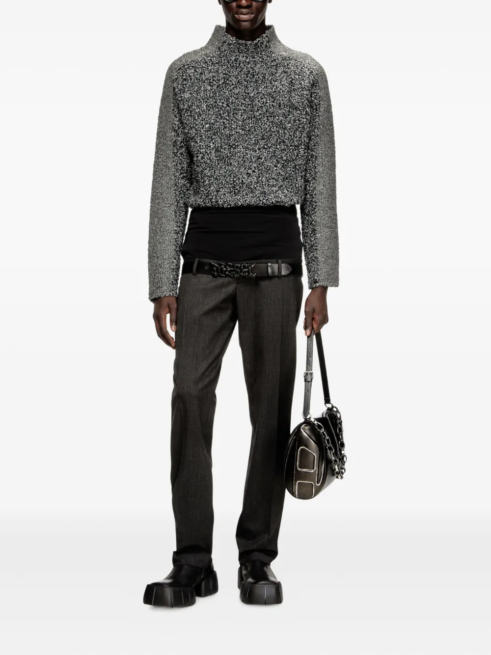 Diesel pull en laine à col montant | Pulls | Image 2