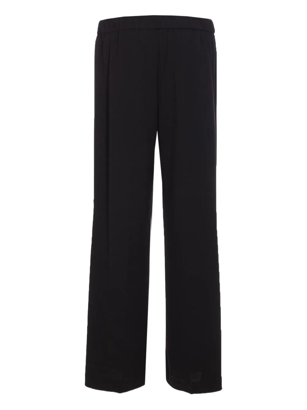 LIU JO logo-plaque elasticized-waist trousers | Straight-Leg Pants | Image 2