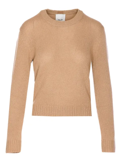 Allude crew-neck cashmere sweater