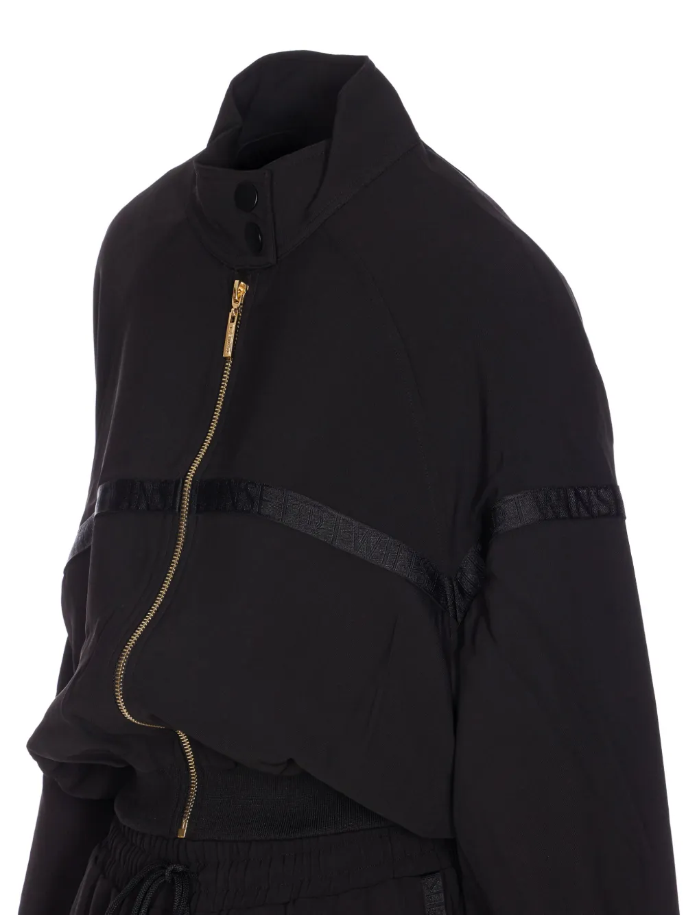 TWINSET zip-front jumpsuit - Zwart